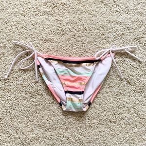 Striped Bikini Bottoms